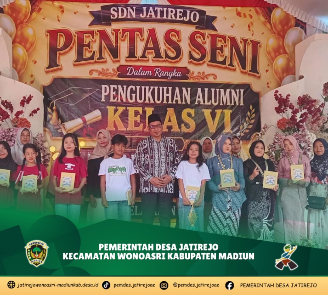 Sinergi Pemdes dan Sekolah: Kades Jatirejo Apresiasi Pengukuhan Alumni Kelas VI SDN Jatirejo